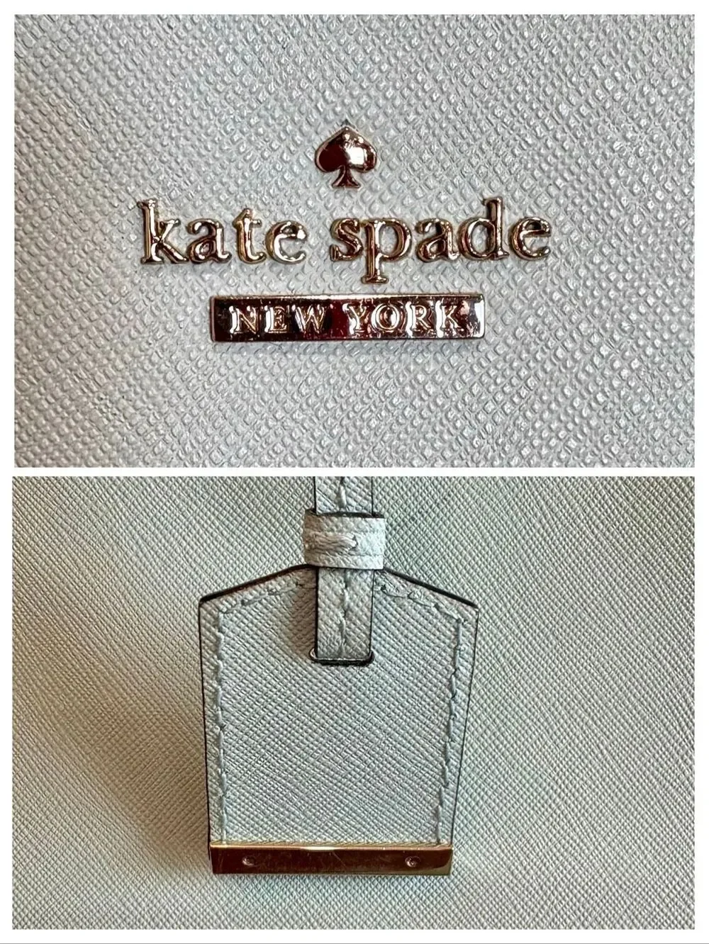 KATE SPADE -Cameron Street Small Hayden Convertible Crossbody/Misty Mint Leather